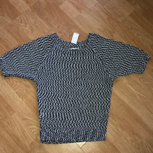 LOFT Sweaters - Ann Taylor LOFT XS Sweater Black White NWT